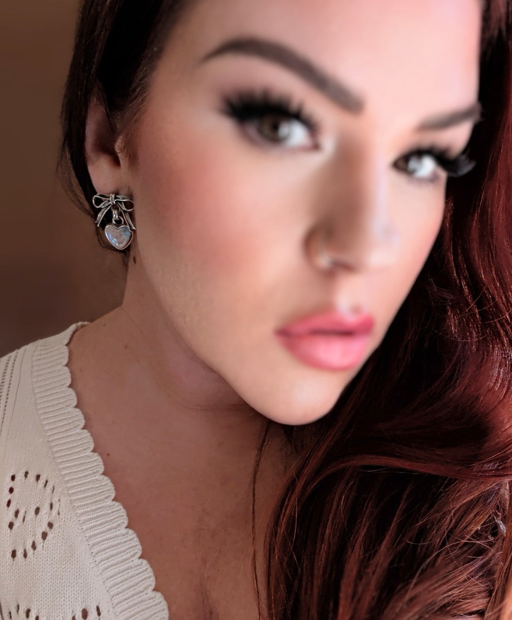 Amorette Earrings (Pink)